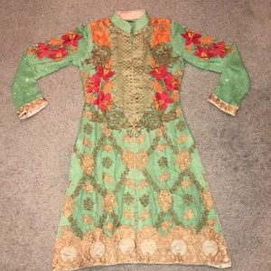 2 pc Charizma embroidered suit